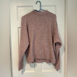 LOFT Pink Sweater. Light rose color